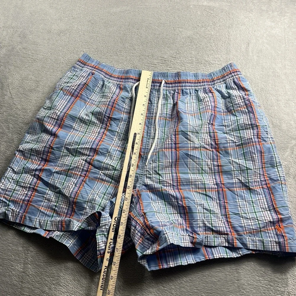 Polo‎ Ralph Lauren Board Shorts Men's 2XL Multicolor Plaid Swim Trunks